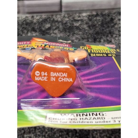 1994 Bandai Mighty Morphin Power Rangers Collectible Figures- Red Ranger - Picture 4 of 7